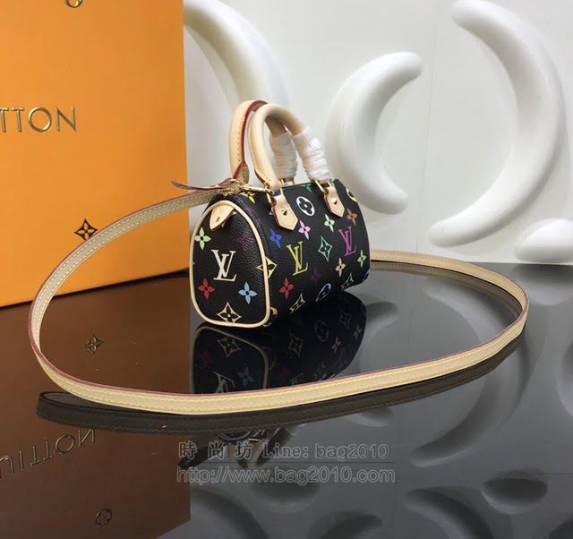 LV女包 M92644 路易威登 三三彩系列 LV包最新款 老經典款 LV手提包 LV手拎包 LV斜挎小包  ydh3001